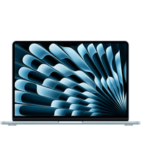 13-дюймовий MacBook Air: чіп Apple M5 з 10-ядерним процесором та 10-ядерним графічним процесором, 24 ГБ, SSD-накопичувач 1 ТБ - небесно-блакитний, модель A3449