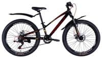Велосипед Formula 24" ACID DD FR рама-11" AL 2026 чорний з червоним (OPS-FR-24-439)