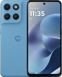 Смартфон Motorola G17 Power, Alaskan Blue, 2 Nano-SIM, 6.72" (2400х1080, IPS, 60 Гц), MediaTek Helio G81 (8x2.0 GHz), Mali-G52 MC2, 8GB, 256GB, microSD, 4G, NFC, GPS, WiFi, Bluetooth, 50Mp/5Mp + 32Mp, 6000 mAh, Type-C, Android 15 (PBBM0004RS)