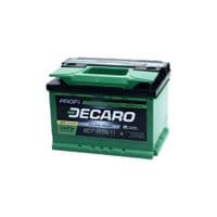 Аккумулятор автомобильный DECARO 60Ah-12v PROFI L,EN600 (6СТ-60 А3(1) PRO)