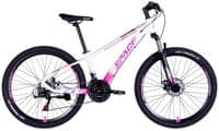 Велосипед Space 26" MERCURY DD FR рама-13" AL 2026 біло-рожевий (OPS-SP-26-085)