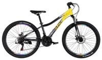 Велосипед Space 26" AURORA DD FR рама-13" ST 2026 жовто-чорний (OPS-SP-26-096)