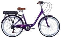 Електровелосипед Dorozhnik 26" eLUX Vbr FR рама-17" 36B 13А*г 500Вт 2026 сливовий (ELB-D-26-298)
