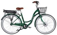 Електровелосипед Dorozhnik 28" eAQUAMARINE BH рама-19" 36B 13А*г 500Вт 2026 зелений (ELB-D-28-136)