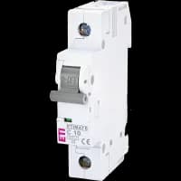 Автоматический выключатель ЭТИ ETIMAT 6 1Р 10А 6kA C