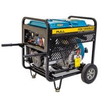 Генератор FULL дизельный FDK10000LE3, 230/380V, 50Hz, 9.4kVA/7.5kW, 12,5л, 2л/час, ручной/электростартер ( (FDK10000LE3)