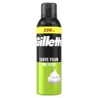 Пена для бритья Gillette Classic Лайм 250 мл (8006530159111)
