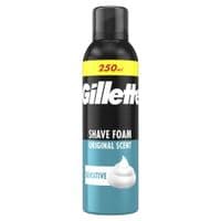 Пена для бритья Gillette Classic Sensitive 250 мл (8006530159142)