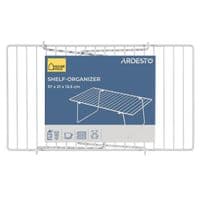 Полиця-органайзер ARDESTO 37x21x13.5см, металл, белый