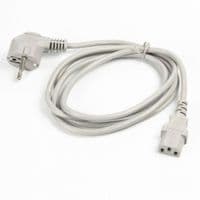 Кабель силовой Cablexpert PC-186-VDE-GR (С13), VDE, серый, 1.8 м