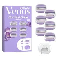 Змінні касети Gillette Venus ComfortGlide Breeze 6 шт. + Чохол (8700216969314)