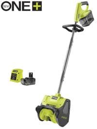 Снегоуборщик аккумуляторный Ryobi ONE+ RY18ST25A-140 18В акб 1х4А·час ширина 25см выброс 6м глубина 15см 5.3кг