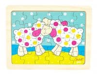 Пазл дерев'яний goki Овечки Susibelle