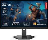 27" 16:9 ігровий IPS РК монітор, 2560х1440, 300 Гц , 0,5 мс (MPRT), 95% DCI-P3, HDR10, G-Sync comp.,  Legion 27Q-11