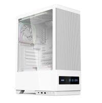 Корпус 2E GAMING Iconic DS V8202B без БП, 1xUSB3.0, 1х USB 2.0, 1xUSB Type-C, 3x120мм ARGB, VGA 330мм, LCS ready, контроллер с пультом, дисплей, TG Side Panel, ATX