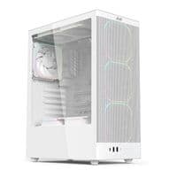 Корпус 2E GAMING Iconic V8210W без БП, 1xUSB3.0, 1х USB 2.0, 1xUSB Type-C, 4x120мм ARGB, VGA 325мм, LCS ready, контроллер с пультом, TG Side Panel, ATX, белый