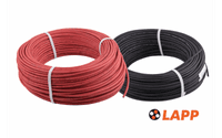 Кабель OLFLEX SOLAR H1 BUR 1×6 мм² BK / RD [бухта 100м]
