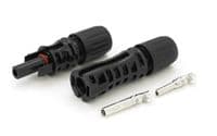 Комплект коннекторов MC4 PV-LTM4 1000V (обжим U-type, кабель 4 мм² / 6 мм²)