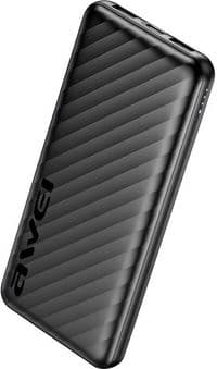 Батарея універсальна AWEI 10000mAh P5K, 10W, Black (6954284094009)