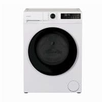 Прально-сушильна машина Candy ProWash&Dry 300 фронтальна, 7(4)кг, 1400, A, 45.7см, дисплей, пара, інвертор, люк чорний, білий