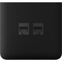 Боковая панель для встроенной интернет-розетки Ajax SideCover LAN Vertical черная (126220.319.BL)