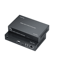 Активный VEGGIEG V-HD012 KVM HDMI 2*1 сплиттер 200m, 1080P/60Hz, HDMI 1.3/HDCP1.4, USB Support, Grey, Box