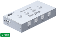 Коммутатор VEGGIEG V-F502 USB 2.0/4BM. PC to Scanner Printer Sharing Switch (нужен драйвер), Box