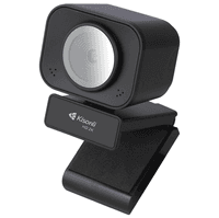 Вебкамера із мікрофоном Kisonli D4, 2K 30fps, пласт. корпус, Black, BOX