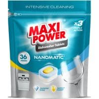 Таблетки для посудомоечных машин Maxi Power Nanomatic 36 шт. (4820204703356)