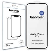 Стекло защитное BeCover 10D Apple iPhone 17e Black (715142)