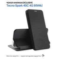Чохол до мобільного телефона BeCover Exclusive Tecno Spark 40C 4G (KM4k) Black (715009)