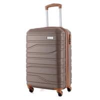 Валіза Semi Line 20" (S), графіт/коричневий (T5689-1)