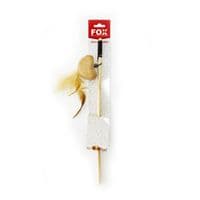 Игрушка для кошек "FOX" Удочка-дразнилка ECO "Мышь с пухом" (6912102124710)