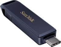 Флеш накопичувач USB 64Gb SanDisk iXpand Luxe, Dark Blue, Lightning / Type-C 3.1 Gen 1 (SDIXD0N-064G-GG6NN)
