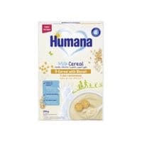 Детская каша Humana MC 5 Cereal with Biscuit молочная от 6 месяцев 200 г (4251099603016)