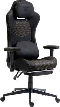 Крісло ігрове GT Racer X-2407 Black/Orange (X-2407 Fabric Black/Orange)