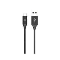 Кабель для передачи данных USB 3.0 AM — USB-C 1,0 м, 3 А, в оплетке, HP (HP_DHC-TC102-1M)
