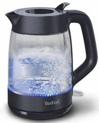 Электрочайник Tefal Morning Glass Kettle, 1.7л, стекло, с подсветкой, черный