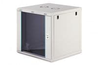 Шафа DIGITUS 19", 12U, Wall Mounting Dynamic-N, 600x600 мм, 60кг максимально, розібрана, сіра