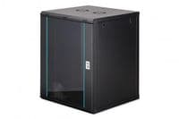 Шафа DIGITUS 19", 16U, Wall Mounting Dynamic-N, 600x600 мм, 60кг максимально, розібрана, чорна