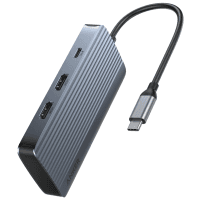 Кабель ANKER USB-C Hub - 7-in-1 - PD in 100W, 2xHDMI, 4xUSB-A (Black) USB-концентратор (хаб)