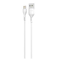 Кабель для передачи данных USB 2.0 AM — Lightning 2.0 м 2A белый Grand-X (PL-02W)