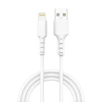 Кабель для передачи данных USB 2.0 AM — Lightning 1,0 м 2,4 А белый Grand-X (PL-05W)