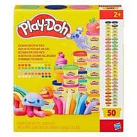Набор для творчества Hasbro Play-Doh масса для лепки Радужные сюрпризы 50 баночек (G1761)