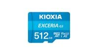 Карта памяти KIOXIA EXCERIA G3 microSDXC 512GB U3 V30 W/A