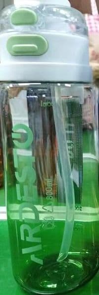 Бутылка для воды ARDESTO Gym 800мл, пластик, зеленый