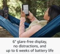 Електронна книга з підсвічуванням Amazon Kindle 11th Gen. 2024 16Gb Black