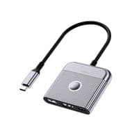 USB-хаб WIWU Дорожній 3-в-1 USB-C хаб Wi-HB002 сірий
