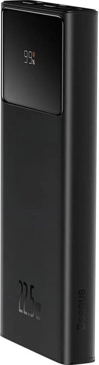Зовнішній акумулятор Baseus Star-Lord Digital Display Fast Charge Power Bank 10000mAh 22.5W Black (із зарядним кабелем USB-C 3A 0.3 м Black)