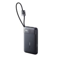 Внешний аккумулятор Baseus EnerFill FC11 Digital Display Power Bank with Dual Built-in Cables 10000mAh 22.5W Cosmic Black
